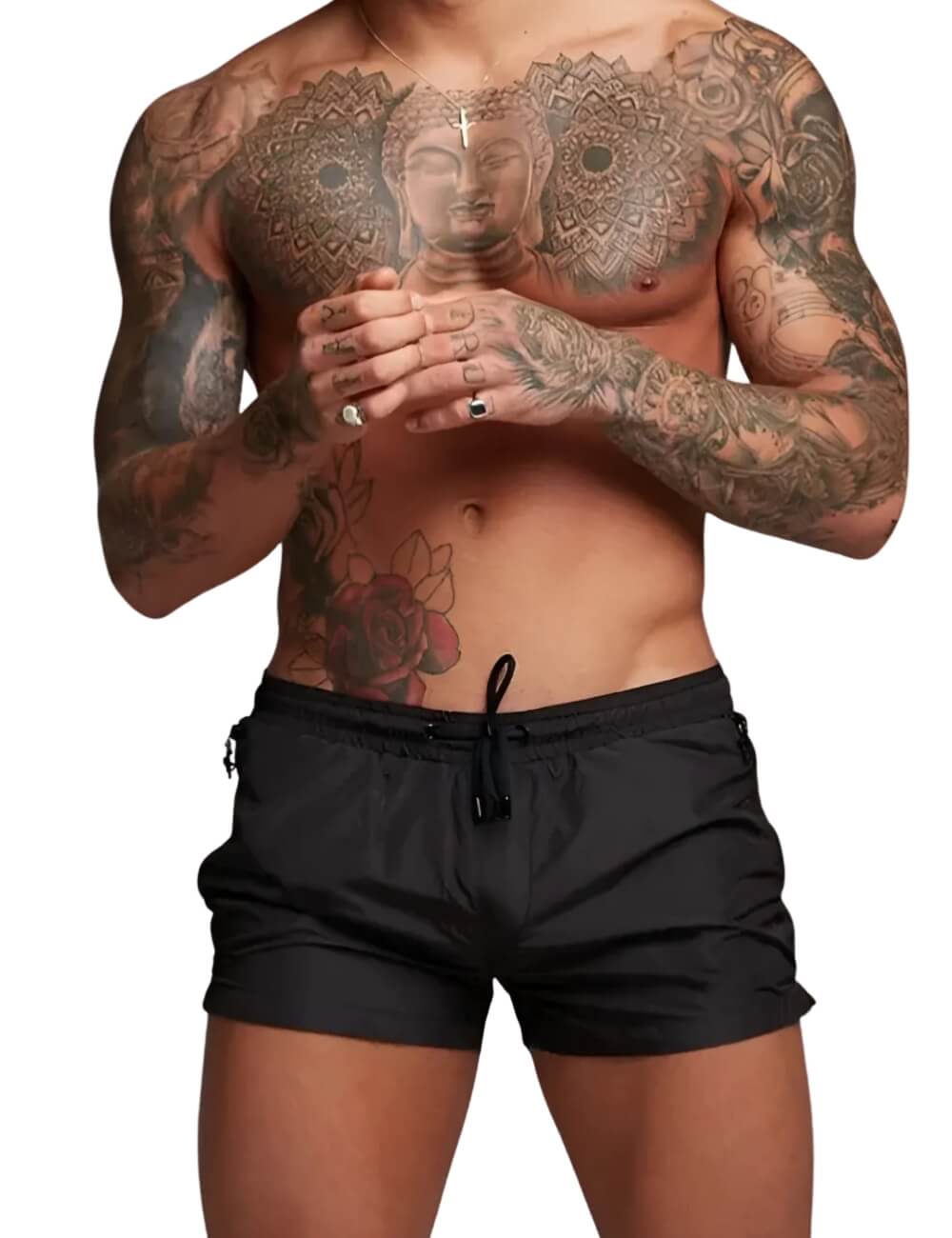 Charles™ – Quick-Dry Swim Shorts with Zippered Pockets