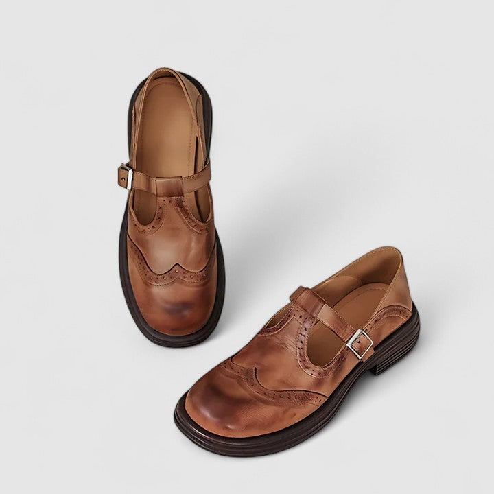 Evelyn™ Elegant Orthopedic Mary Jane Shoes for All-Day Comfort