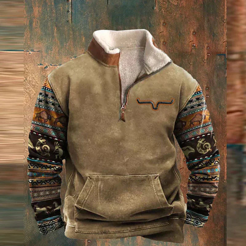 Christian™ – Zip-Up Sweater for Effortless Everyday Sophistication