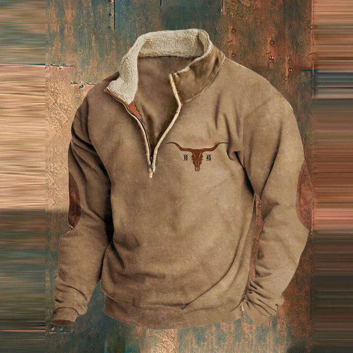Christian™ – Zip-Up Sweater for Effortless Everyday Sophistication