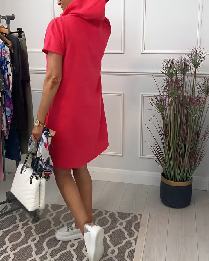 Cindy™ – Relaxed Hoodie Dress