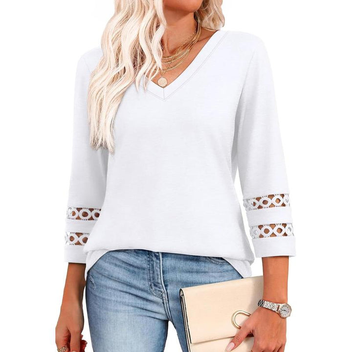 Senna™ –  Chic Casual V-Neck Summer Top