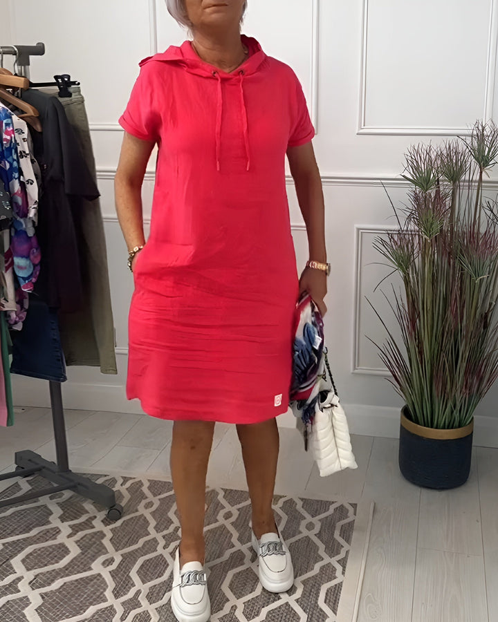 Cindy™ – Relaxed Hoodie Dress