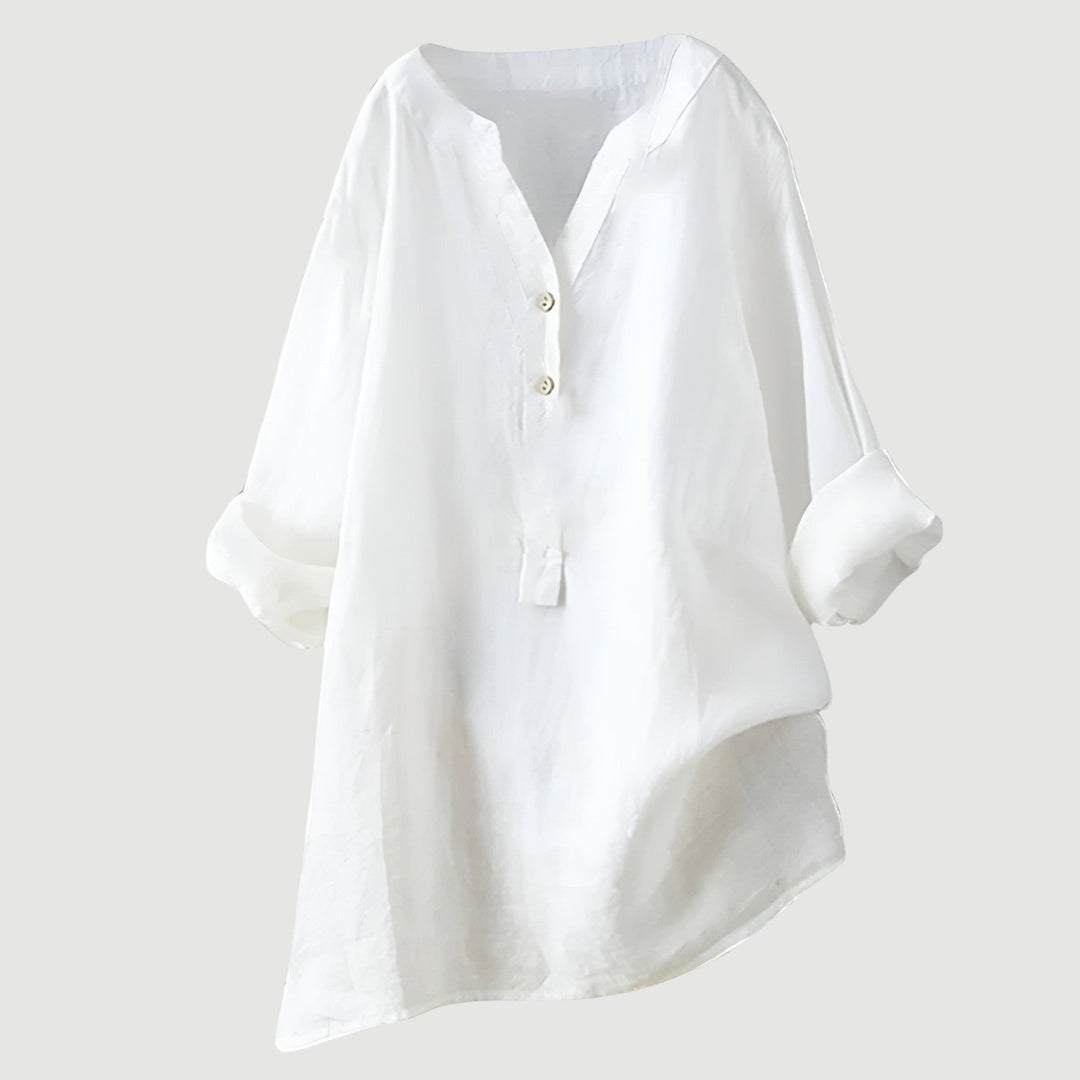 Mora™ – Lightweight Button-Up Shirt for Breezy Summer Style
