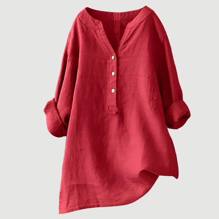 Mora™ – Lightweight Button-Up Shirt for Breezy Summer Style
