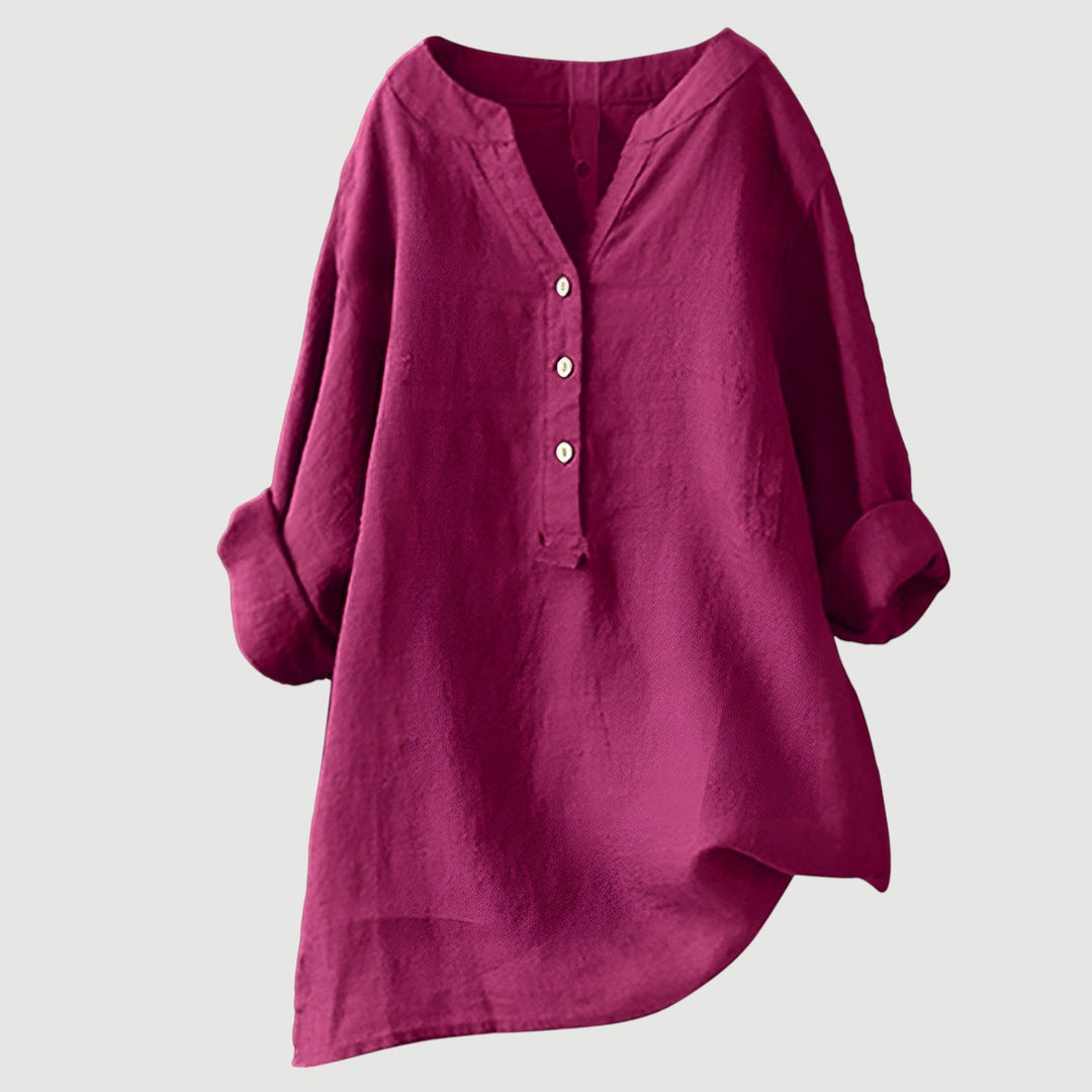Mora™ – Lightweight Button-Up Shirt for Breezy Summer Style