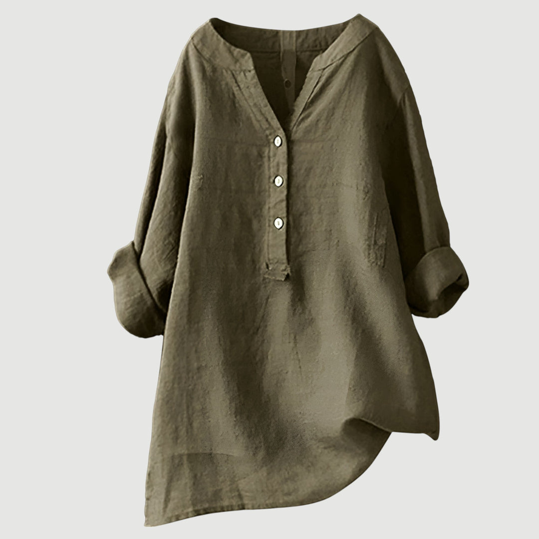 Mora™ – Lightweight Button-Up Shirt for Breezy Summer Style