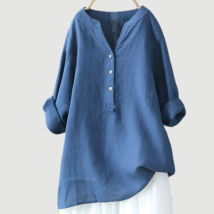 Mora™ – Lightweight Button-Up Shirt for Breezy Summer Style
