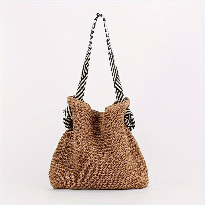 Elvira™ – Handwoven Boho-Chic Carryall Tote