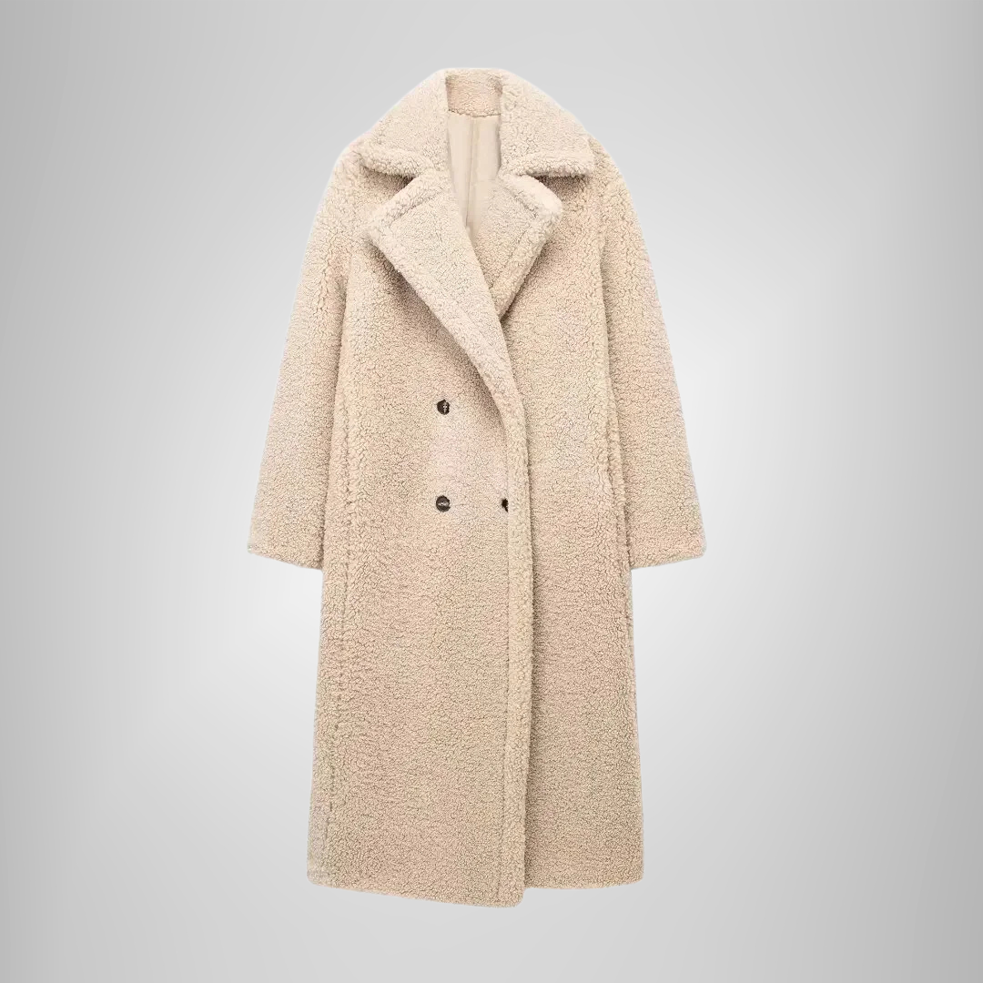Faye™ – Cozy Mid-Length Everyday Coat