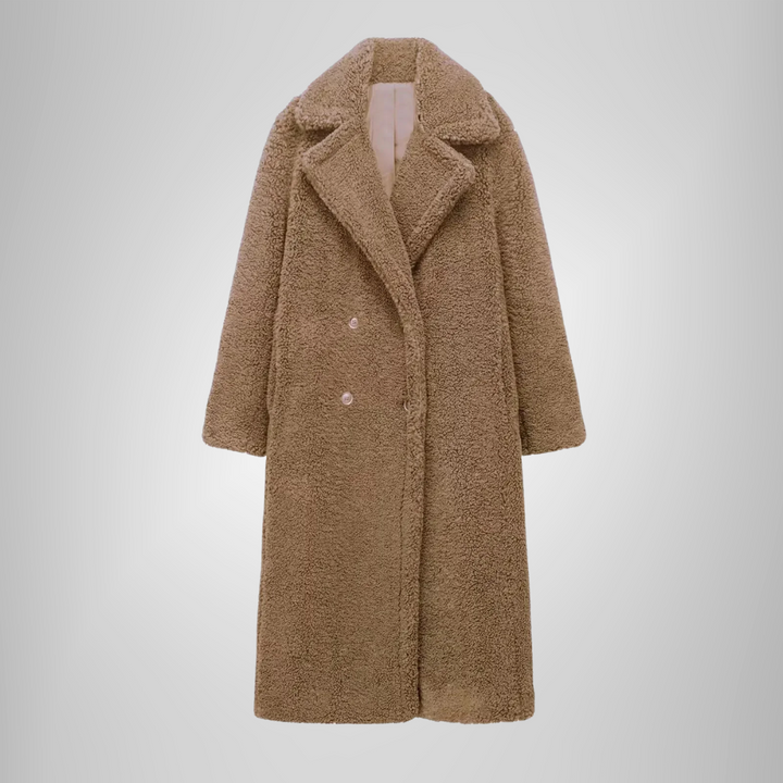 Faye™ – Cozy Mid-Length Everyday Coat