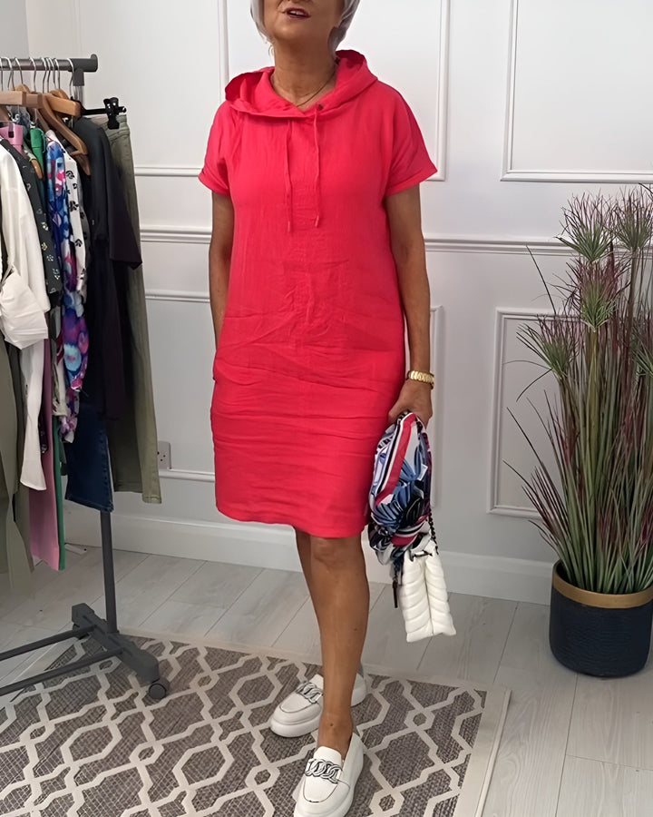 Cindy™ – Relaxed Hoodie Dress
