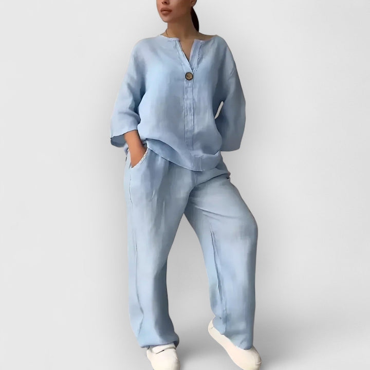 Lorraine™ – Elegant Two-Piece Set for Breezy Everyday Sophistication