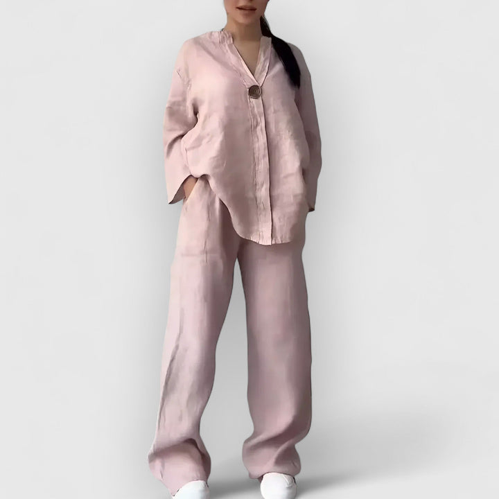 Lorraine™ – Elegant Two-Piece Set for Breezy Everyday Sophistication