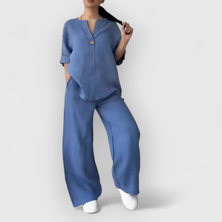Lorraine™ – Elegant Two-Piece Set for Breezy Everyday Sophistication