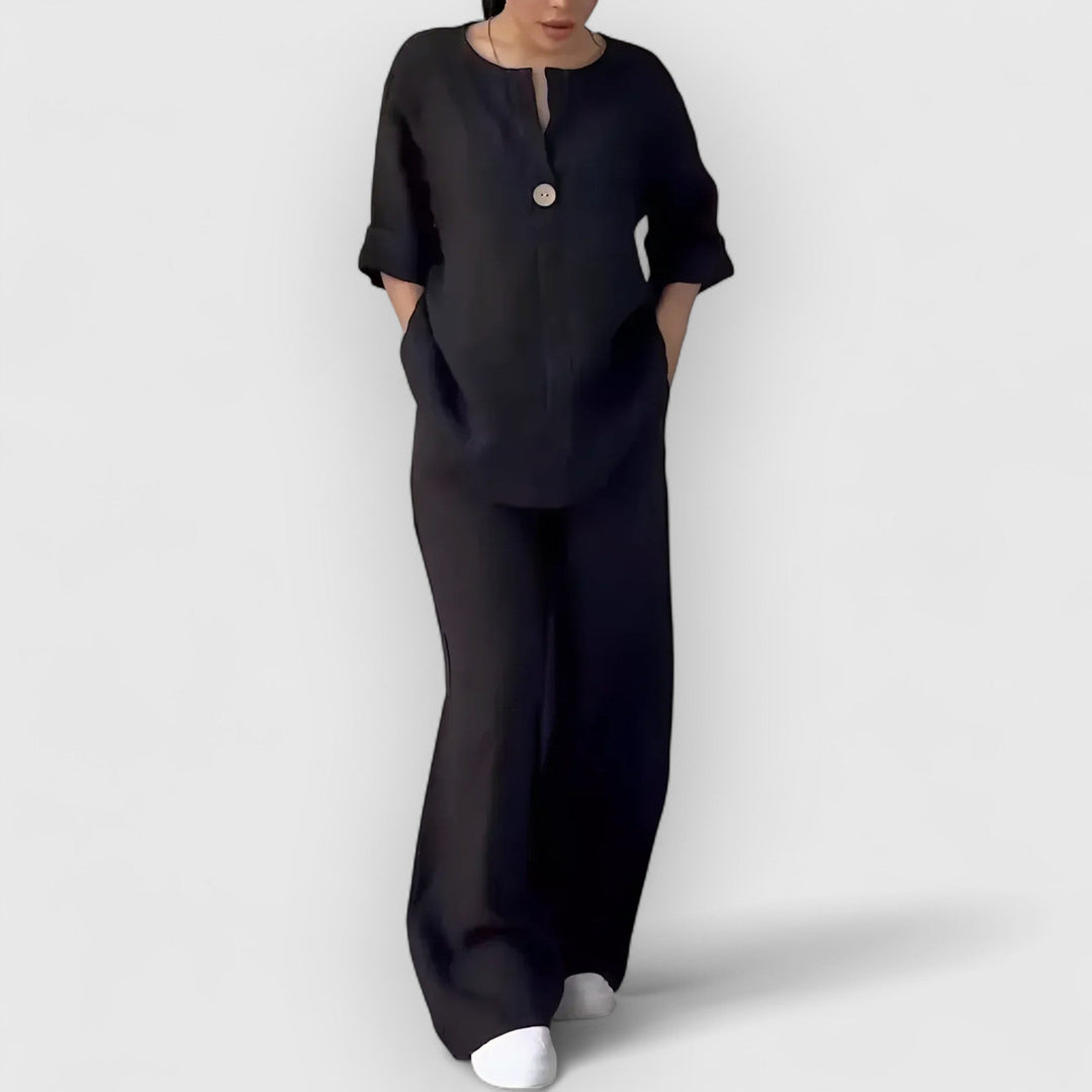 Lorraine™ – Elegant Two-Piece Set for Breezy Everyday Sophistication