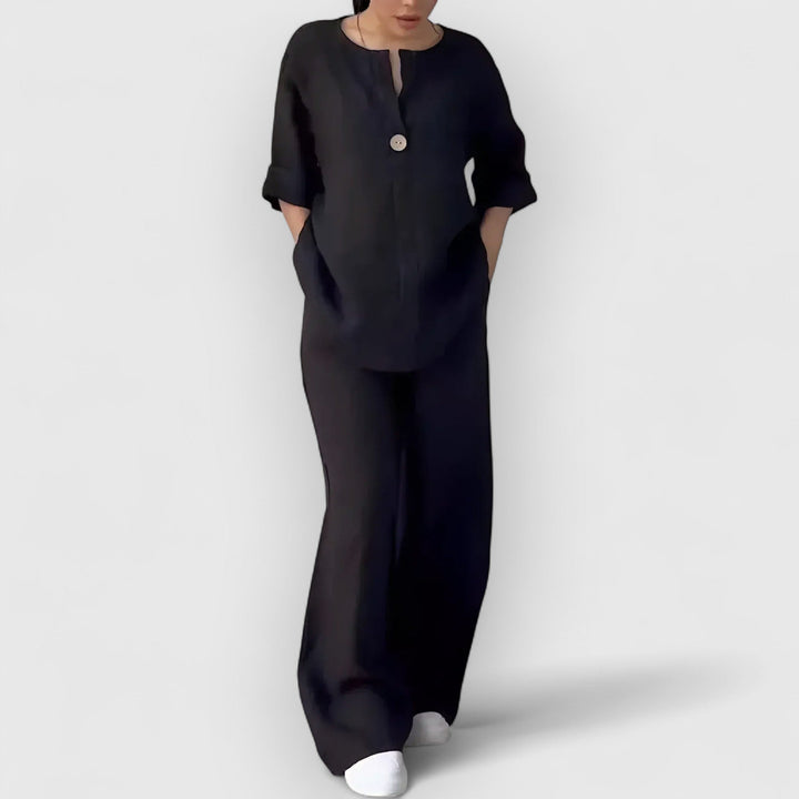 Lorraine™ – Elegant Two-Piece Set for Breezy Everyday Sophistication