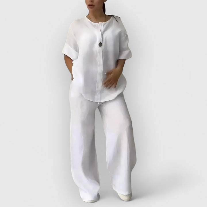 Lorraine™ – Elegant Two-Piece Set for Breezy Everyday Sophistication