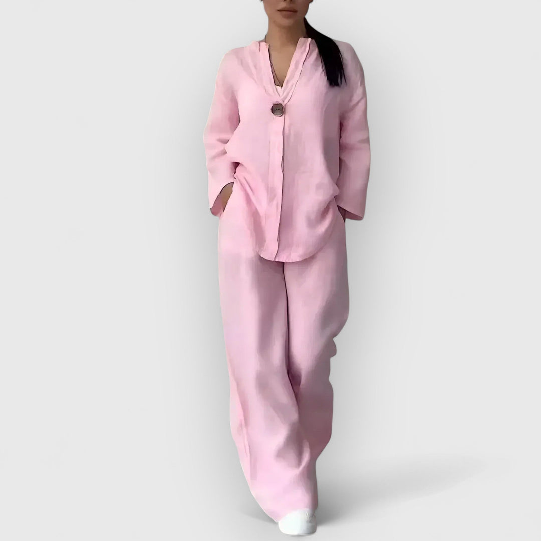 Lorraine™ – Elegant Two-Piece Set for Breezy Everyday Sophistication