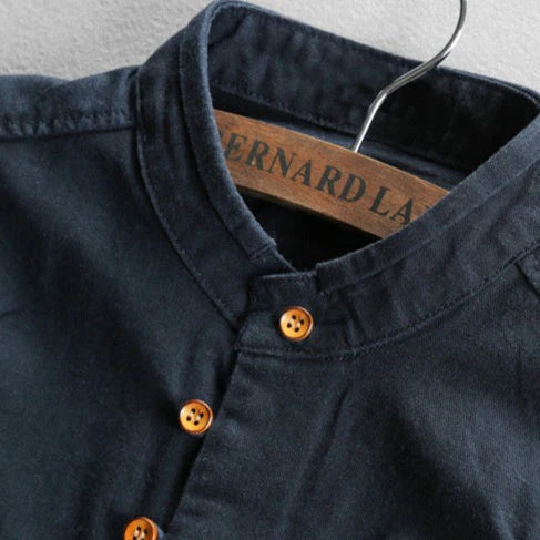 Daniel™ – Contemporary Long Sleeve Shirt with Asymmetrical Detailing