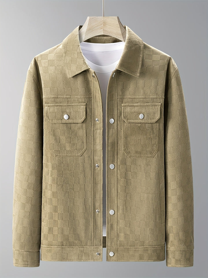 Dean™ – Checkered Jacket for Effortless Sophistication