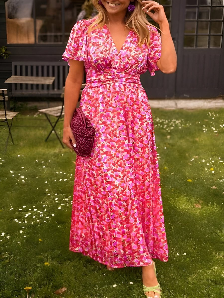 THE SALLY™ FLORAL DRESS