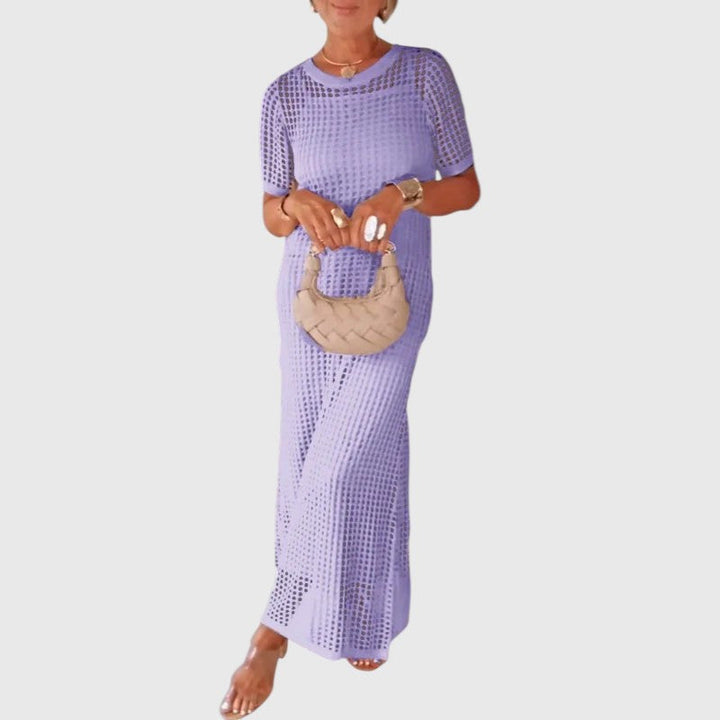 Beau™ – Cut-Out Layered Maxi Dress for Effortless Summer Style