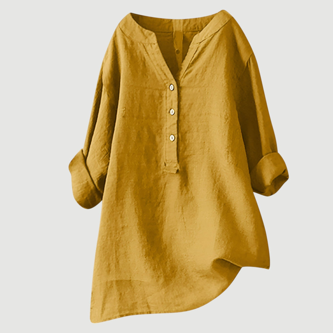 Mora™ – Lightweight Button-Up Shirt for Breezy Summer Style