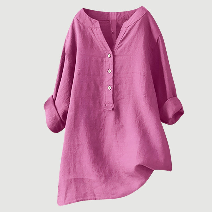 Mora™ – Lightweight Button-Up Shirt for Breezy Summer Style