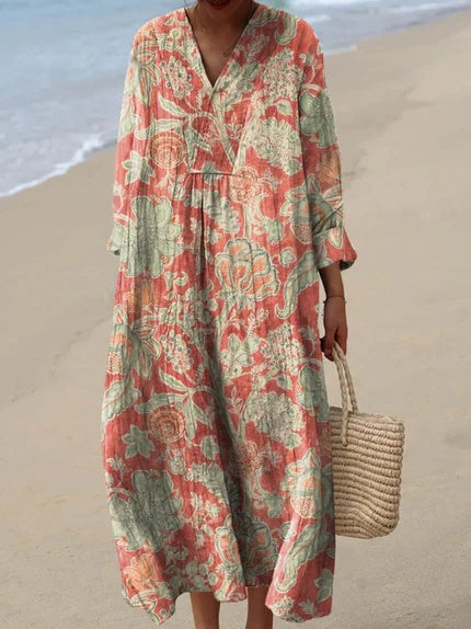Elin™ - Vintage floral dress