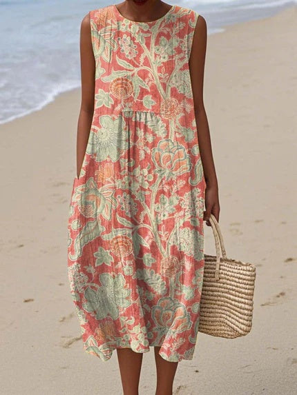 Elin™ - Vintage floral dress